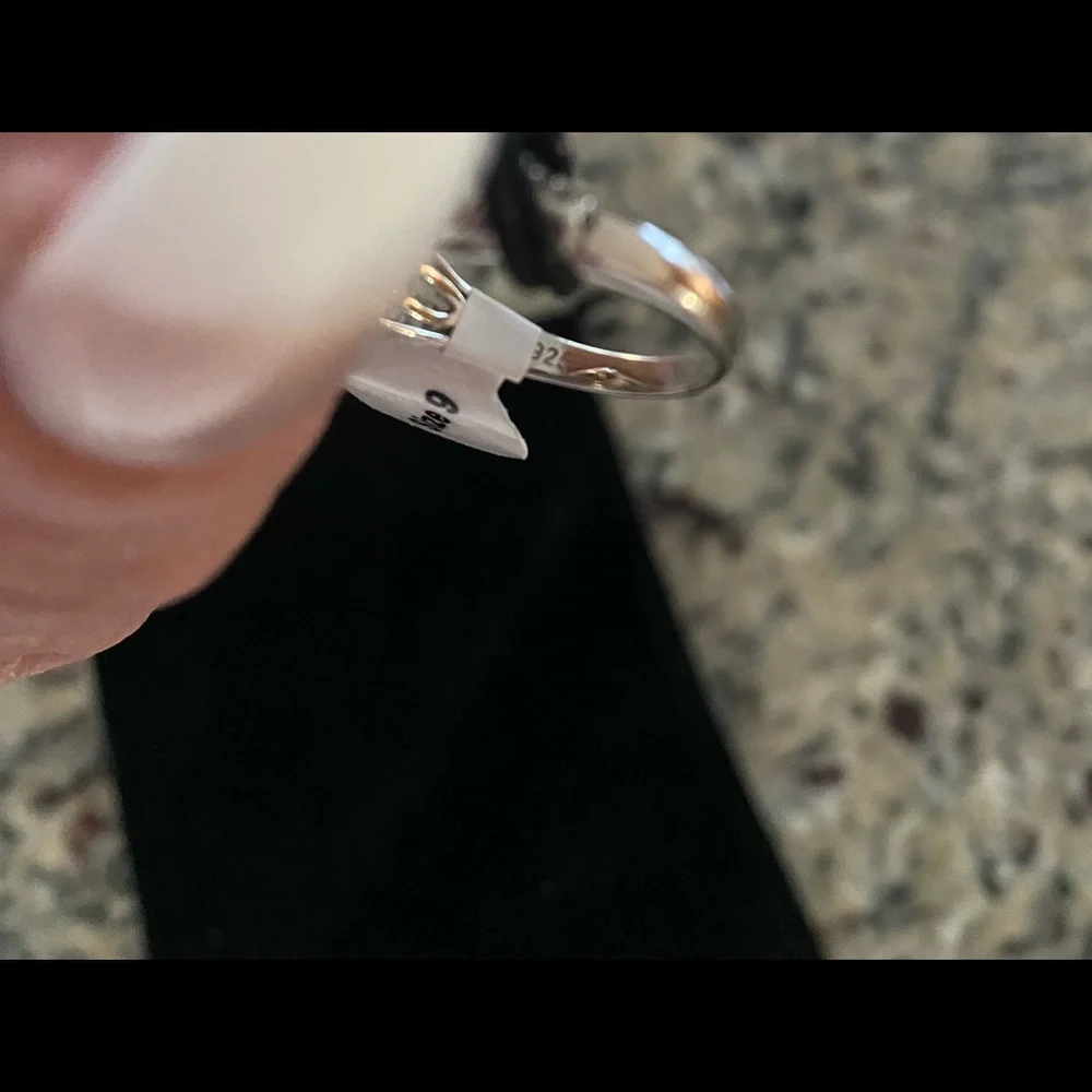 05:08.  Bleu * Sage Sterling Silver & 14K Amethyst Ring